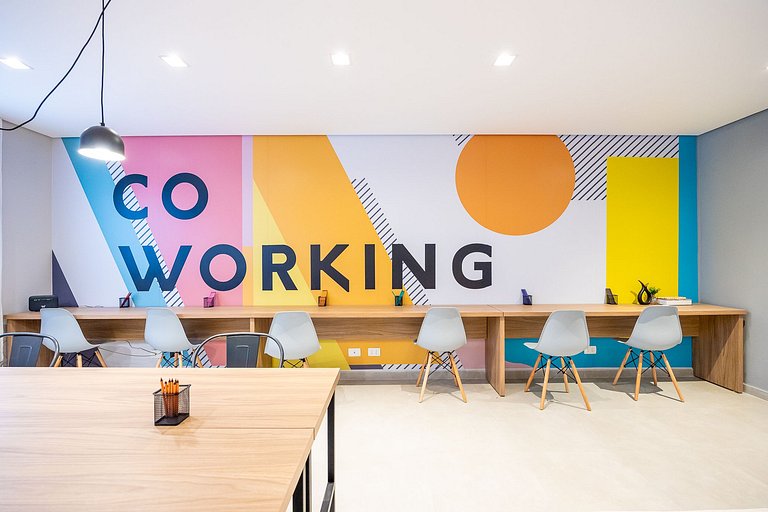 Apartamento finamente decorado no Novo Mundo l Prox. ao Shop