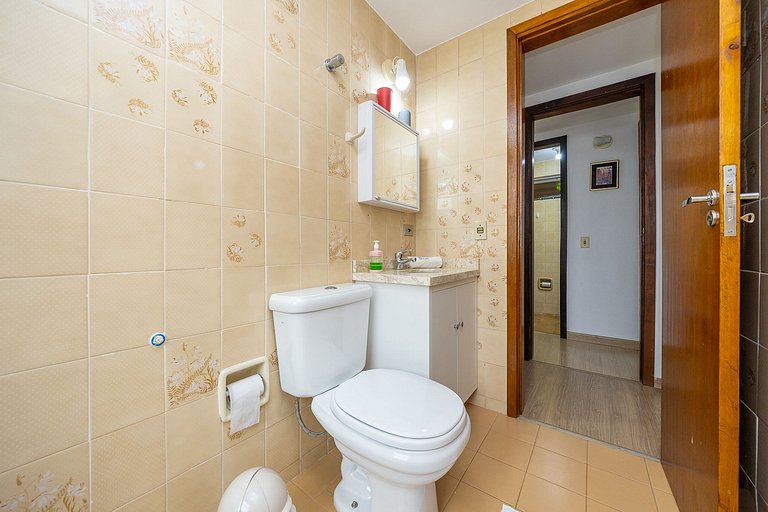 Apartamento 2 quartos finamente decorado em Curitiba, até 4