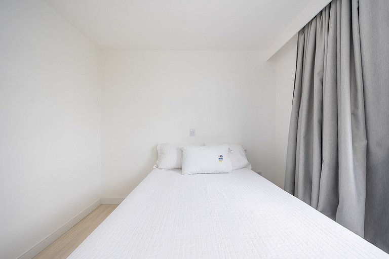 apartamento 3 quartos finamente decorado em Curitiba, até 4