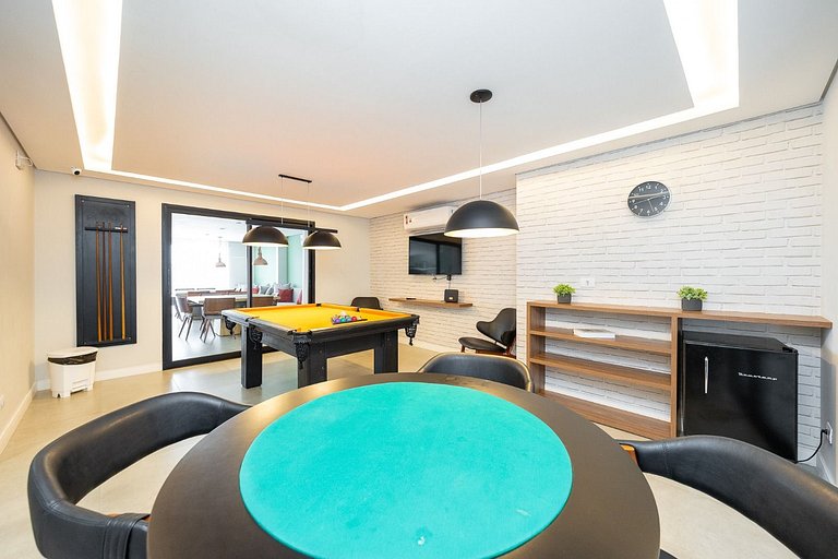 Ref 10298 | Studio finamente decorado em Curitiba, até 2 pes