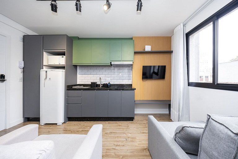 Apartamento no centro, para até 4 pessoas próximo ao mercado