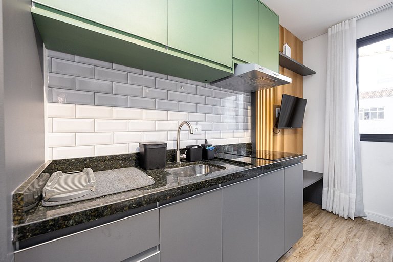 Apartamento no centro, para até 4 pessoas próximo ao mercado
