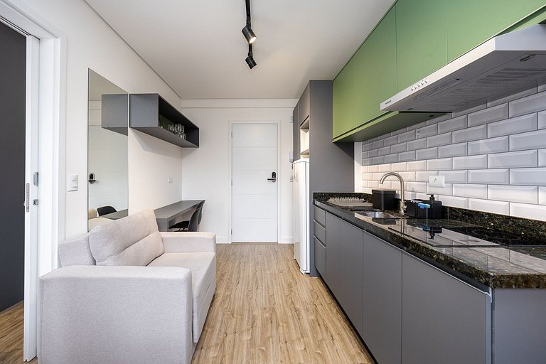Apartamento no centro, para até 4 pessoas próximo ao mercado