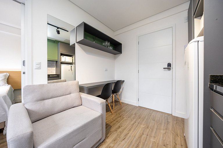 Apartamento no centro, para até 4 pessoas próximo ao mercado