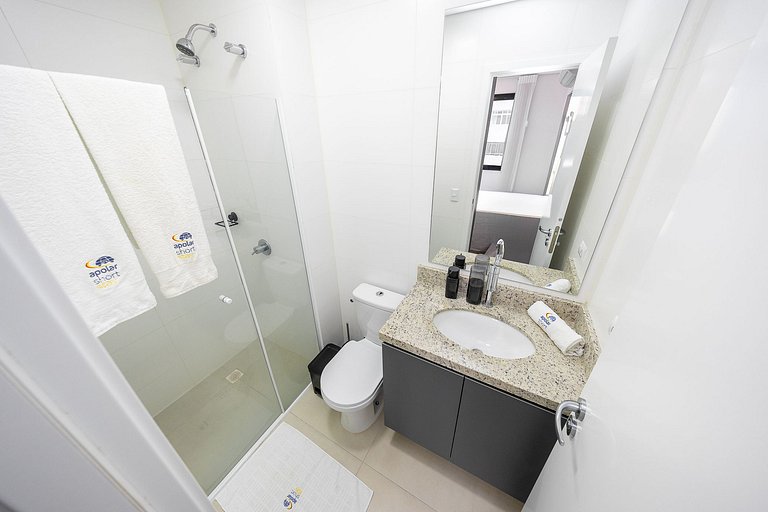 Apartamento no centro, para até 4 pessoas próximo ao mercado