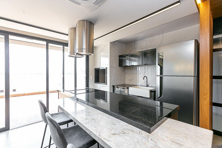 Apartamento no centro, para até 4 pessoas próximo ao mercado