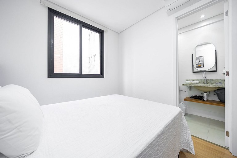 Apartamento decorado completo no Centro, próximo ao mercado