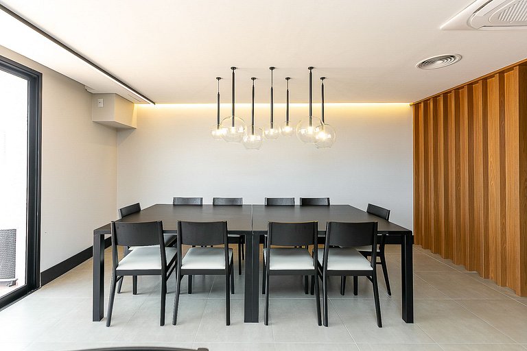 Apartamento decorado completo no Centro, próximo ao mercado
