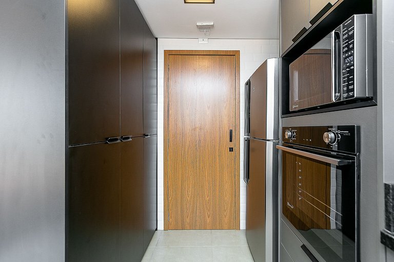 Apartamento decorado completo no Centro, próximo ao mercado