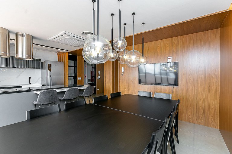 Apartamento decorado completo no Centro, próximo ao mercado