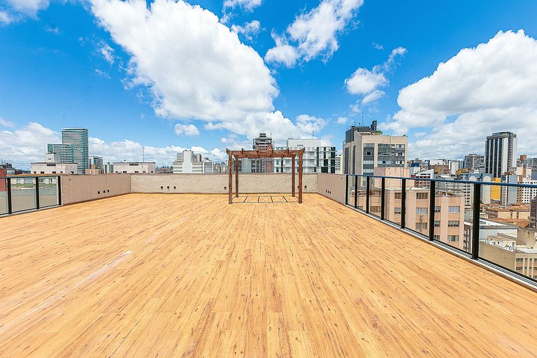 Apartamento decorado completo no Centro, próximo ao mercado