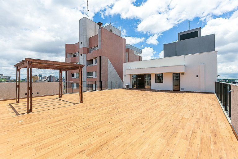 Apartamento decorado completo no Centro, próximo ao mercado