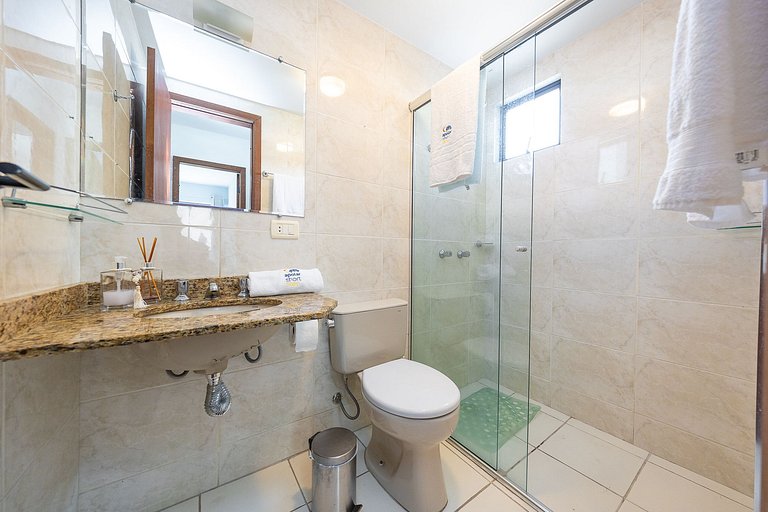 Apartamento 2 quartos finamente decorado em Curitiba, até 4