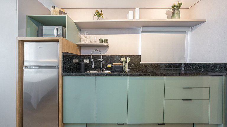 Studio Moderno e Equipado no Centro de Curitiba