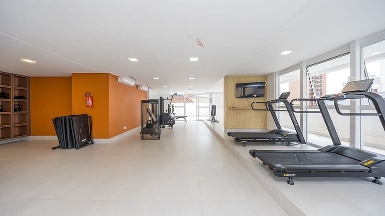 Studio Moderno e Equipado no Centro de Curitiba