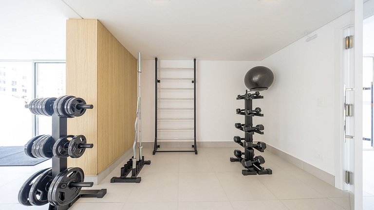 Studio Moderno e Equipado no Centro de Curitiba