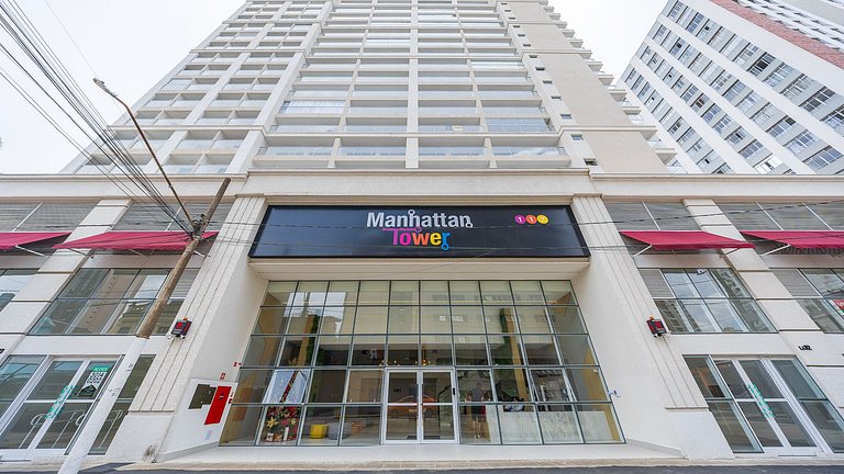 Apartamento Mobiliado no Centro com Wi-Fi e Lazer Completo