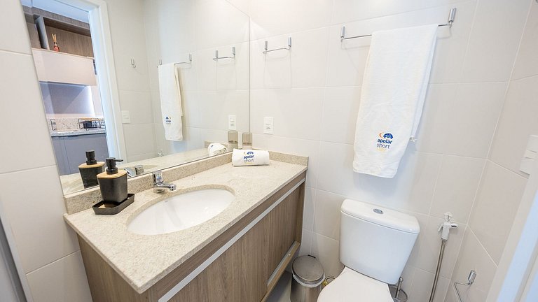 Apartamento Mobiliado no Centro com Wi-Fi e Lazer Completo
