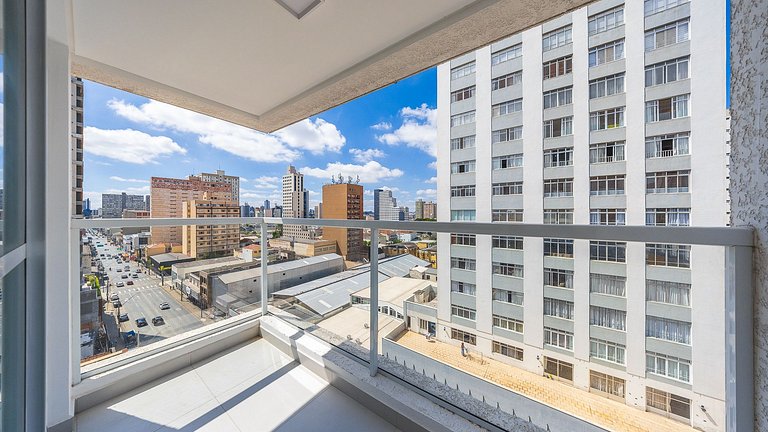 Apartamento Mobiliado no Centro com Wi-Fi e Lazer Completo