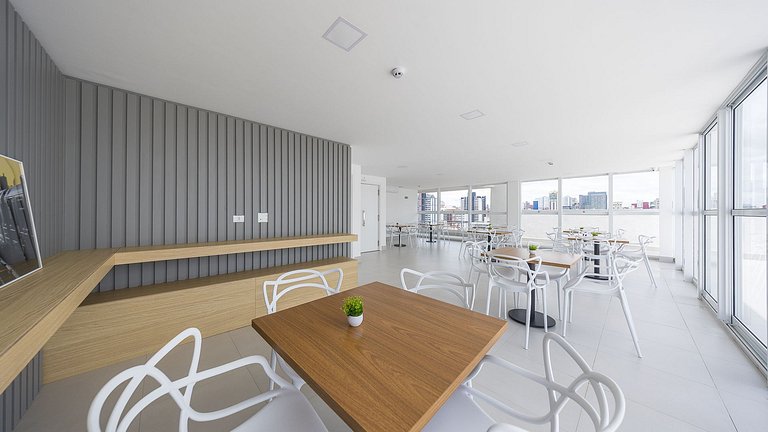 Apartamento Mobiliado no Centro com Wi-Fi e Lazer Completo