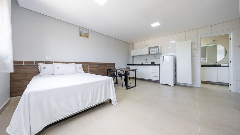 Apartamento 1 quarto completo no Rebouças – praticidade tota