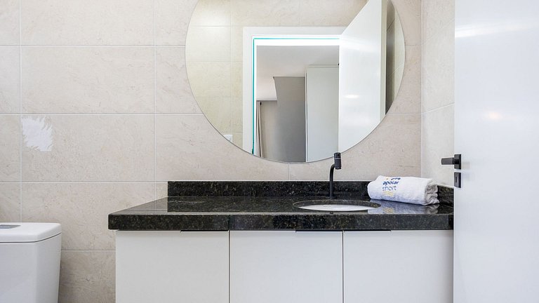 Apartamento 1 quarto completo no Rebouças – praticidade tota