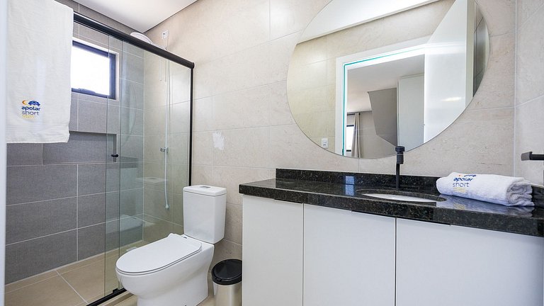 Apartamento 1 quarto completo no Rebouças – praticidade tota
