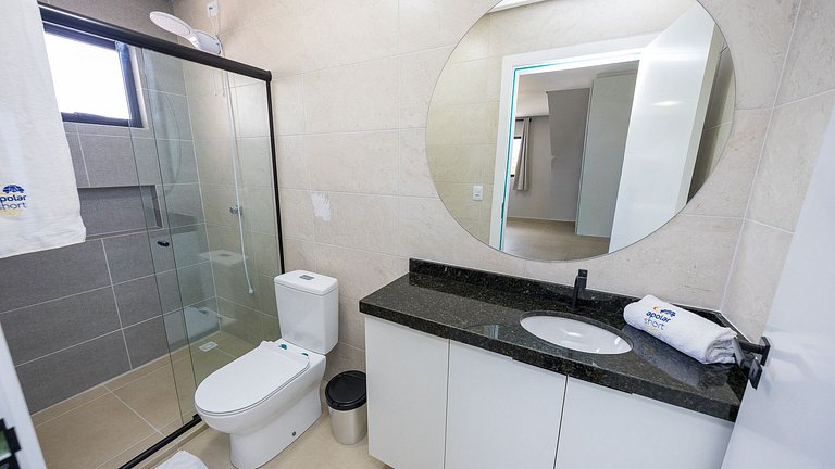 Apartamento 1 quarto completo no Rebouças – praticidade tota