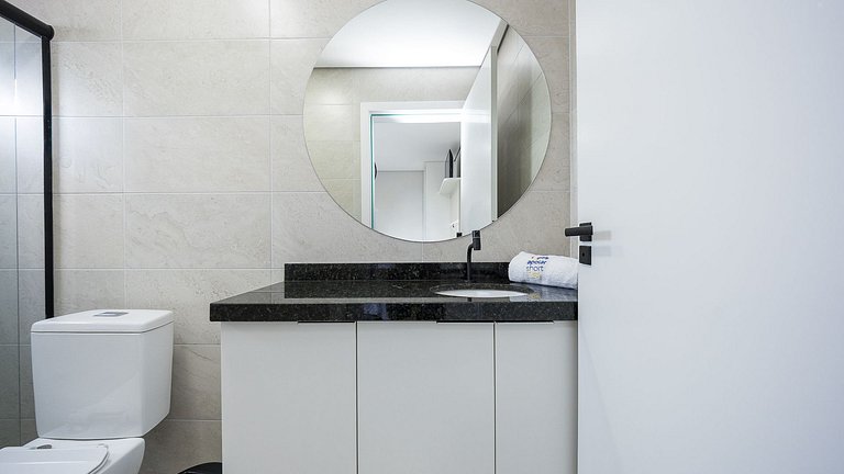 Apartamento compacto e completo com Wi-Fi e utilidades inclu