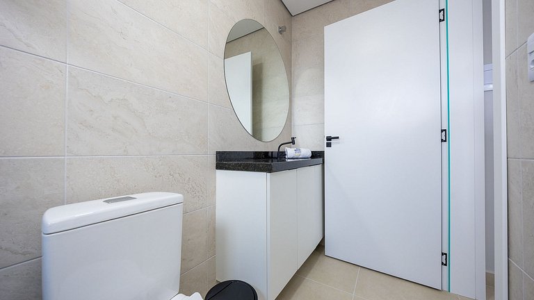 Apartamento compacto e completo com Wi-Fi e utilidades inclu