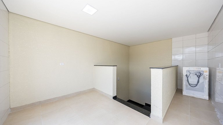 Studio moderno e decorado no Rebouças – pronto para morar