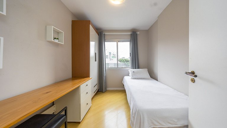 Apartamento 2 Quartos e 1 Suíte Finamente Decorado no Bigorr