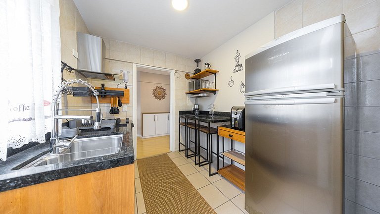 Apartamento 2 Quartos e 1 Suíte Finamente Decorado no Bigorr