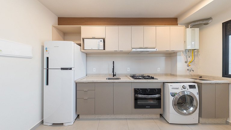 Apartamento 2 Quartos Finamente Decorado no Hauer – Completo