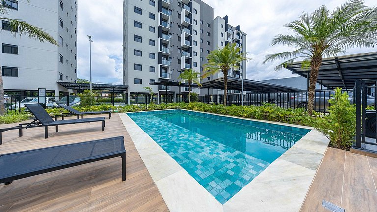 Apartamento 2 Quartos Finamente Decorado no Hauer – Completo