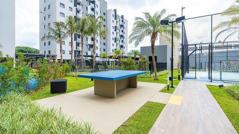 Apartamento 2 Quartos Finamente Decorado no Hauer – Completo