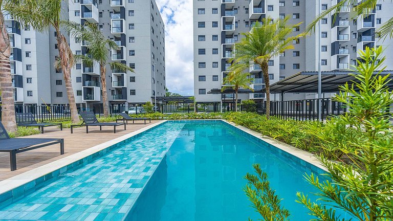 Apartamento 2 Quartos Finamente Decorado no Hauer – Completo