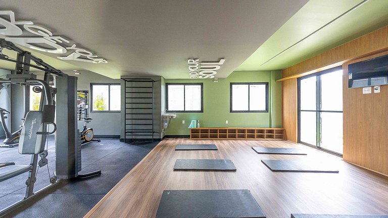 Apartamento 2 Quartos Finamente Decorado no Hauer – Completo