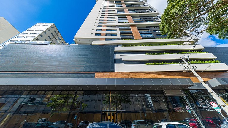 Studio de Alto Padrão no Centro – Totalmente Mobiliado, com