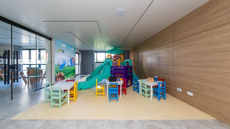 Studio de Alto Padrão no Centro – Totalmente Mobiliado, com