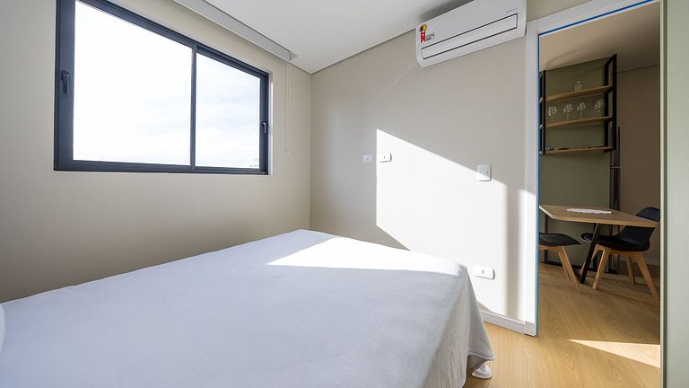 Apartamento 1 Quarto Mobiliado | Praticidade no Centro de Cu