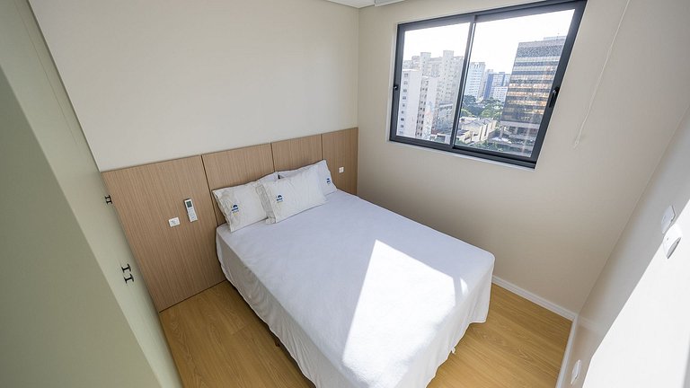 Apartamento 1 Quarto Mobiliado | Praticidade no Centro de Cu