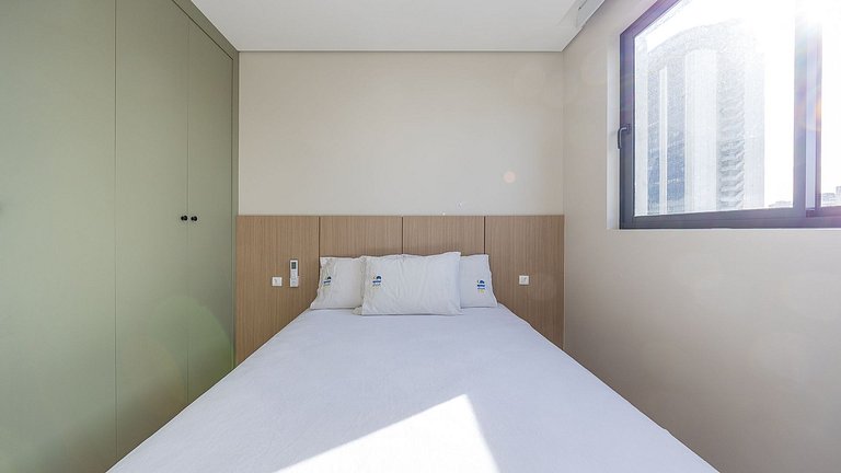 Apartamento 1 Quarto Mobiliado | Praticidade no Centro de Cu