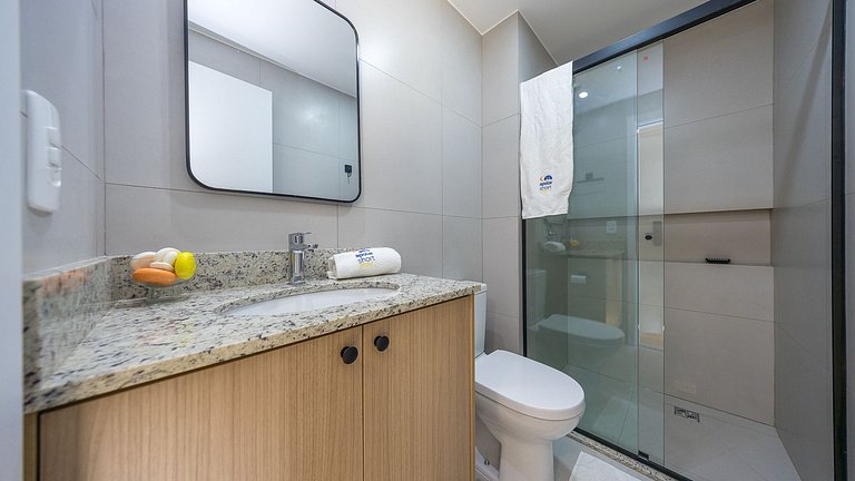 Apartamento 1 Quarto Mobiliado | Praticidade no Centro de Cu