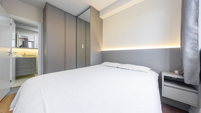 Apartamento no Portão| 1 quarto mobiliado