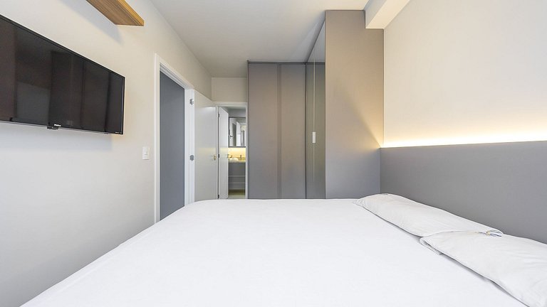 Apartamento no Portão| 1 quarto mobiliado