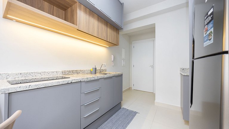 Apartamento no Portão| 1 quarto mobiliado