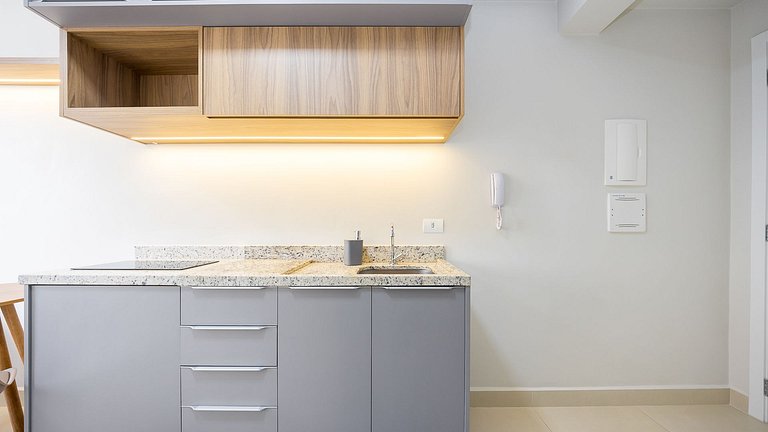 Apartamento no Portão| 1 quarto mobiliado