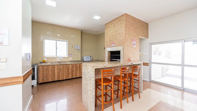 Apartamento 3 Quartos com Piscina e Garagem no Novo Mundo