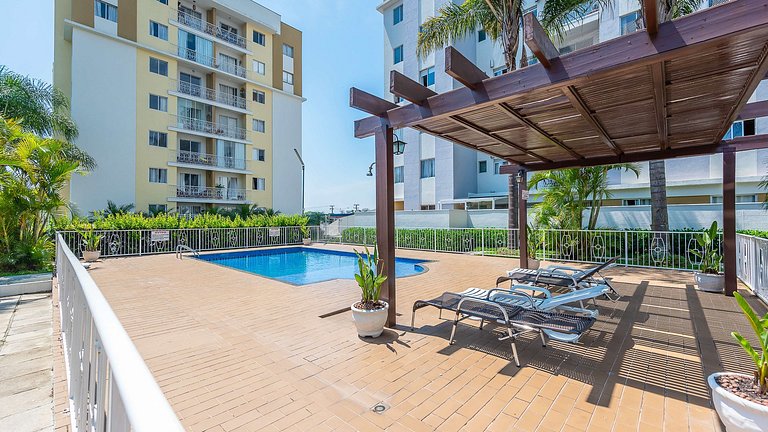 Apartamento 3 Quartos com Piscina e Garagem no Novo Mundo